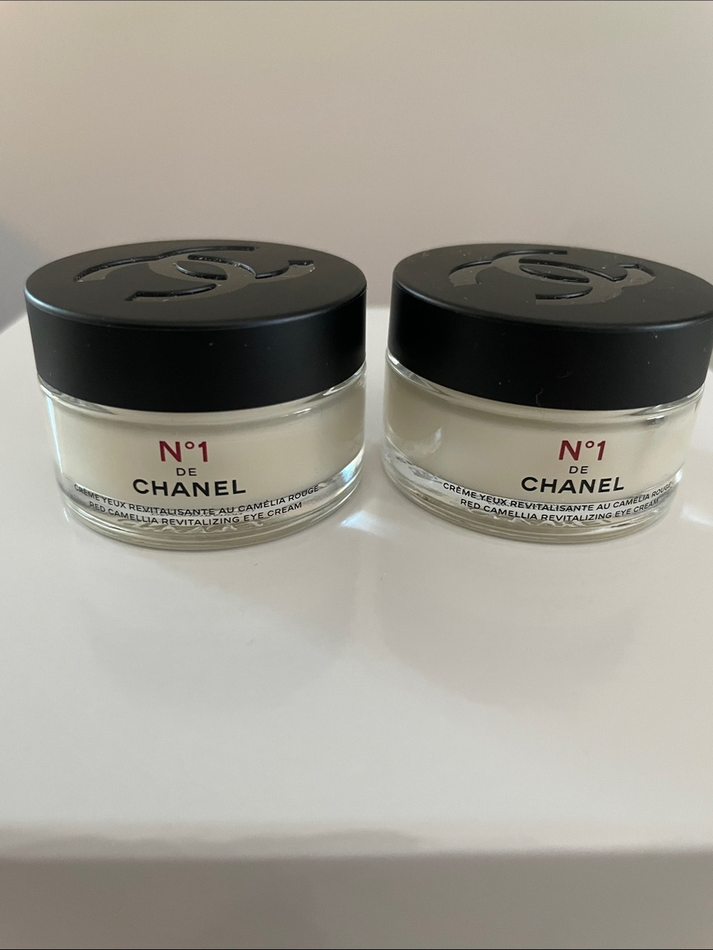 CHANEL N°1 De Camellia Revitalizing Eye Cream Duo - Black & White
